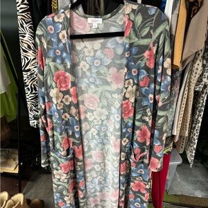 EUC Lularoe size small floral duster